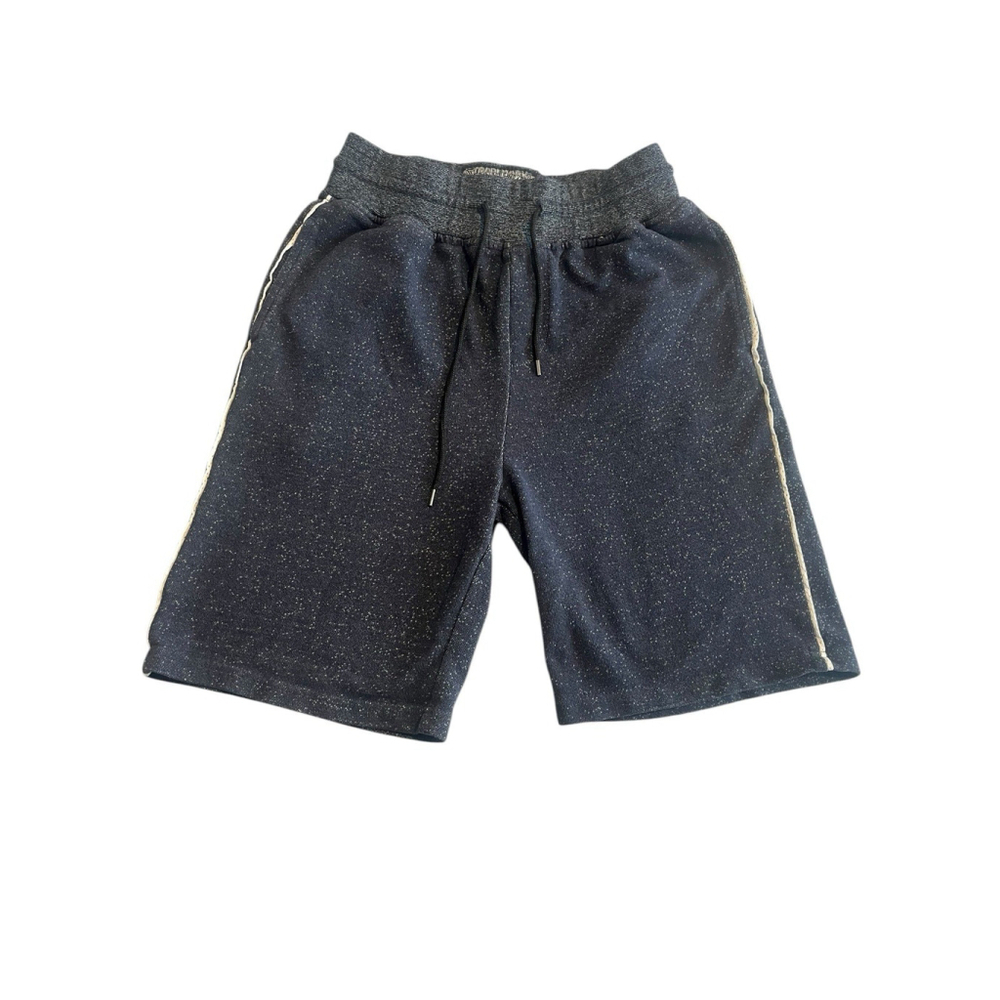 Brooklyn Cloth Mens Sweatshorts Blue Gray Flecked Size S